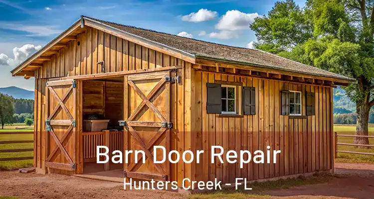 Barn Door Repair Hunters Creek - FL
