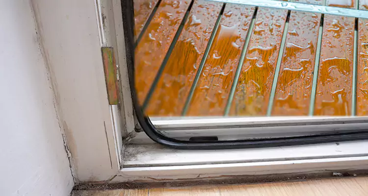 Water Leaking Wooden Patio Doors Repair in Hunters Creek, FL
