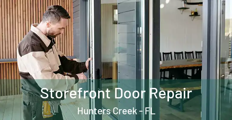 Storefront Door Repair Hunters Creek - FL